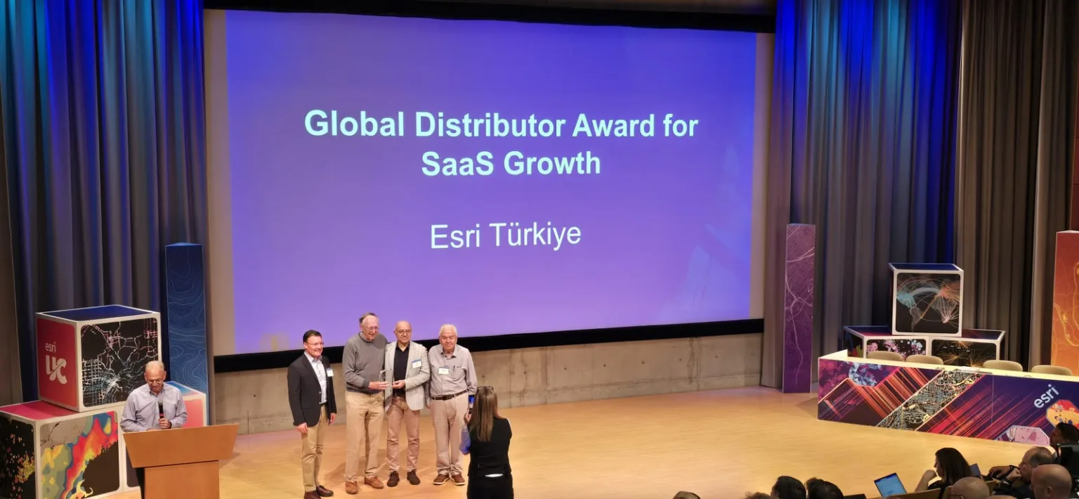 SaaS satışlarında dünyada en iyi büyümeyi gerçekleştiren distribütör Esri Türkiye!